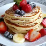 Homemade Basic Buttermilk Pancakes photo
