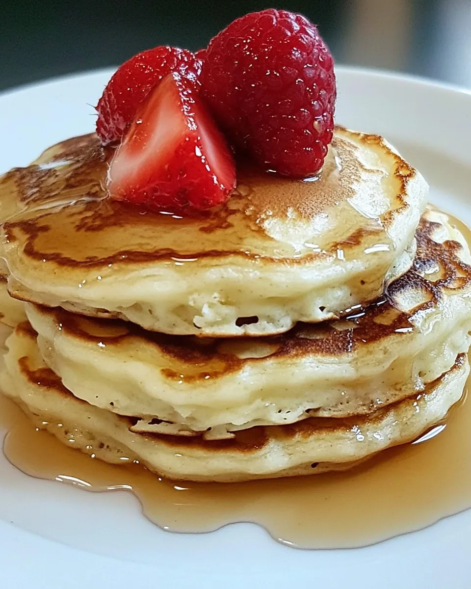 Delicious Basic Buttermilk Pancakes shot