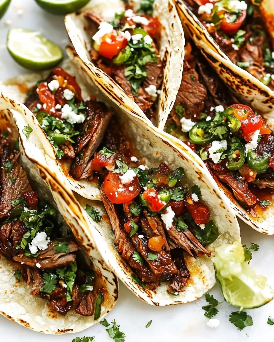 Homemade Beef Brisket Tacos photo