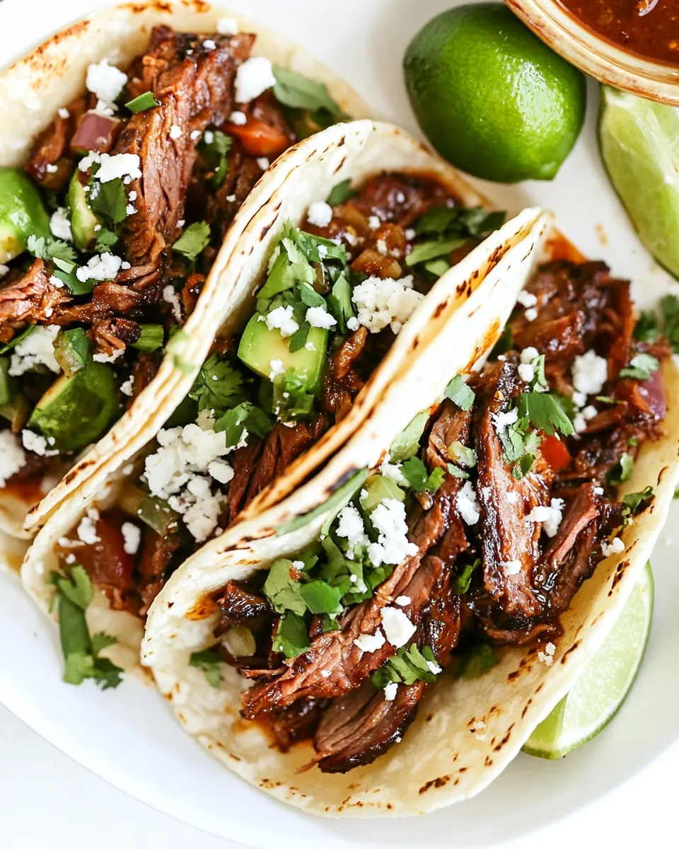 Easy Beef Brisket Tacos recipe photo