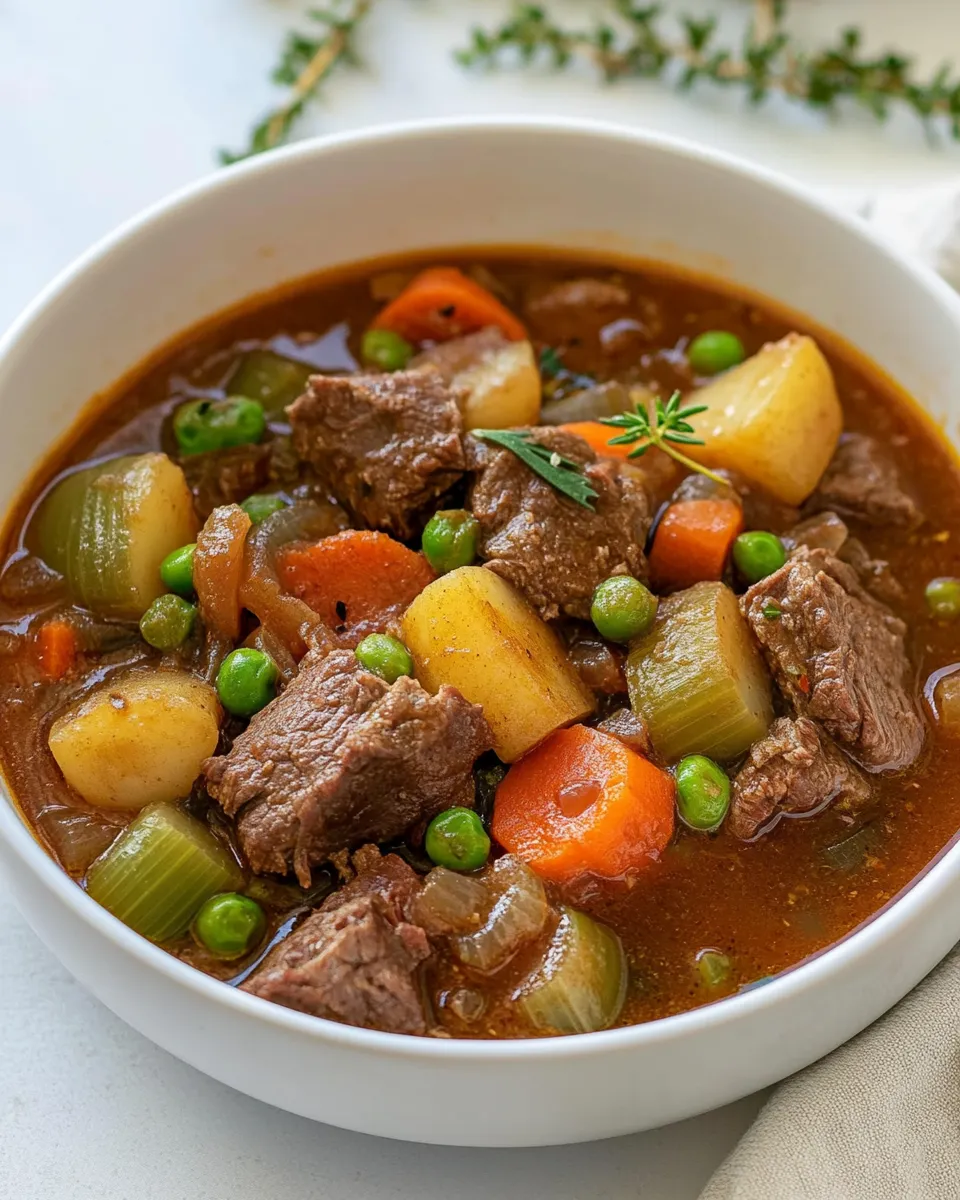 Homemade Beef Stew Recipe photo