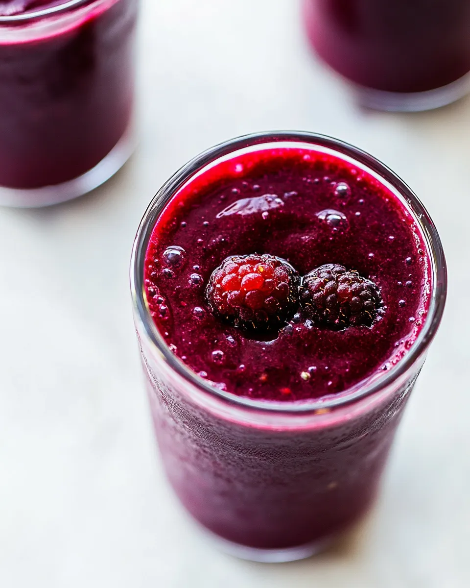 Delicious Beet and Berry Smoothie image
