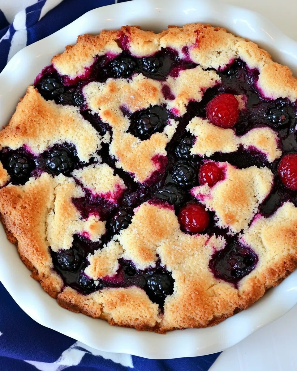 Easy Berry Coffee Cake recipe photo