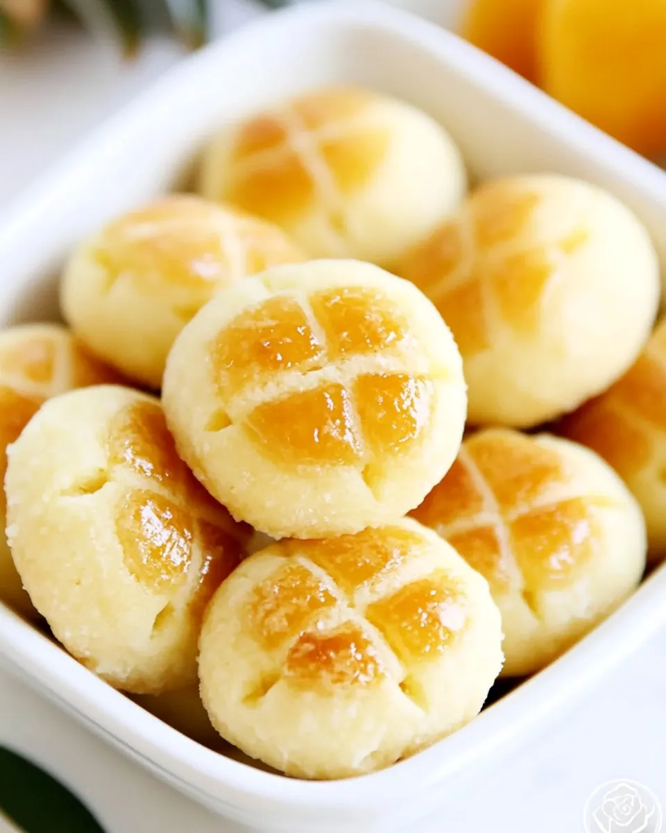 Delicious Best-Ever Pineapple Cookies (Pineapple Tarts) shot