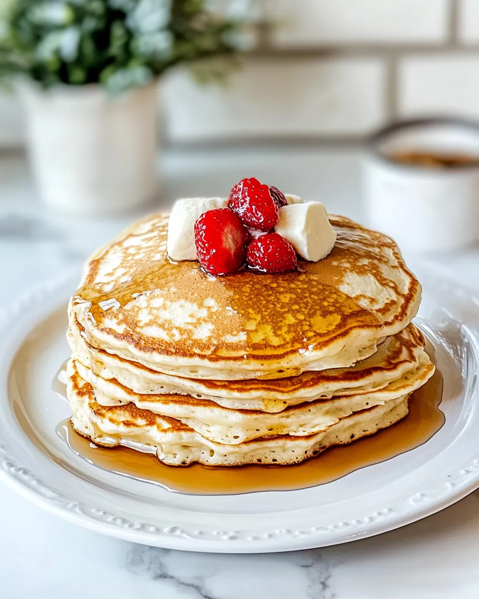 Delicious Best Buttermilk Pancakes shot