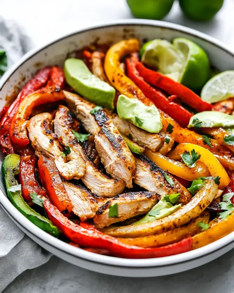 Homemade Best Chicken Fajitas photo