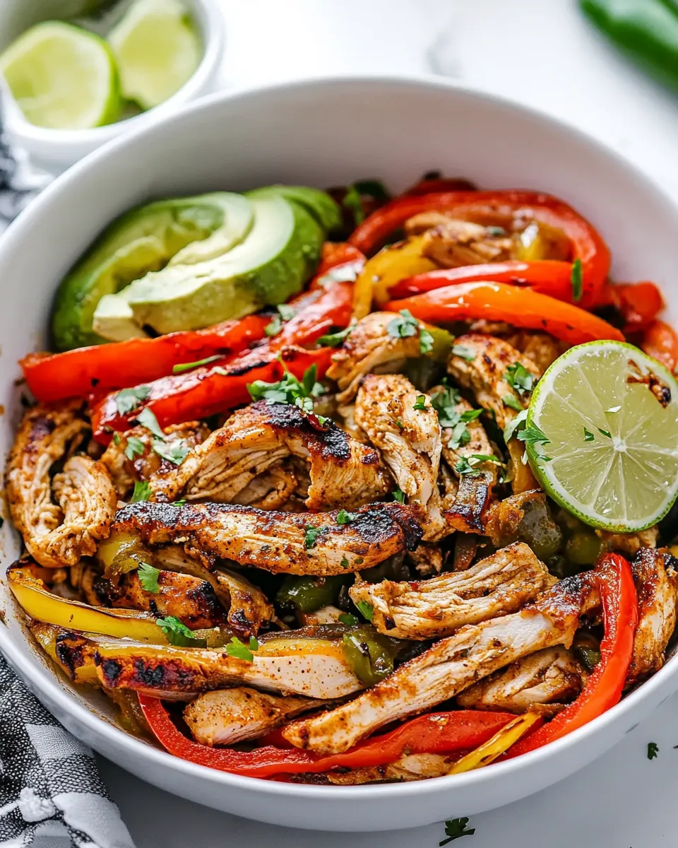Classic Best Chicken Fajitas image