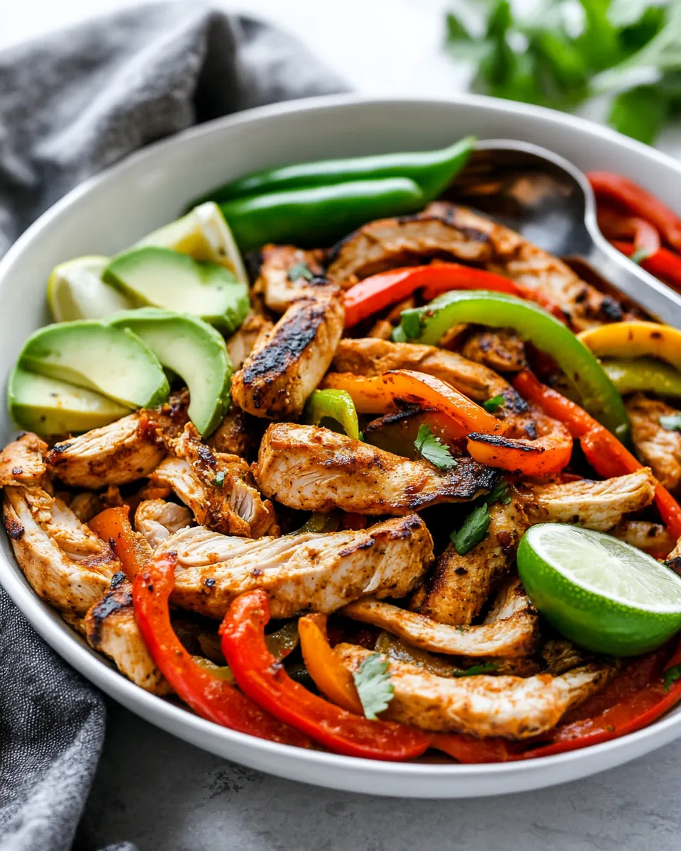 Easy Best Chicken Fajitas recipe photo