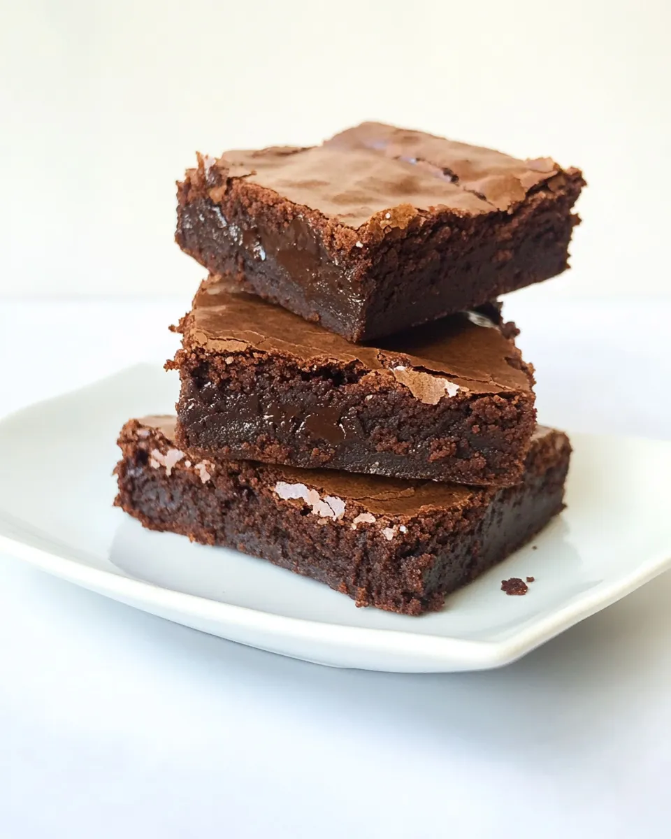 Homemade Best Ever Fudge Brownies photo