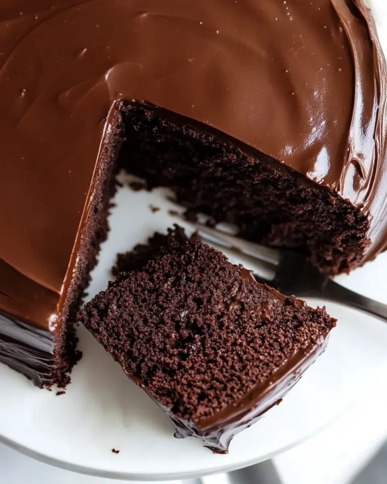 Homemade Best Fudgy Chocolate Cake photo