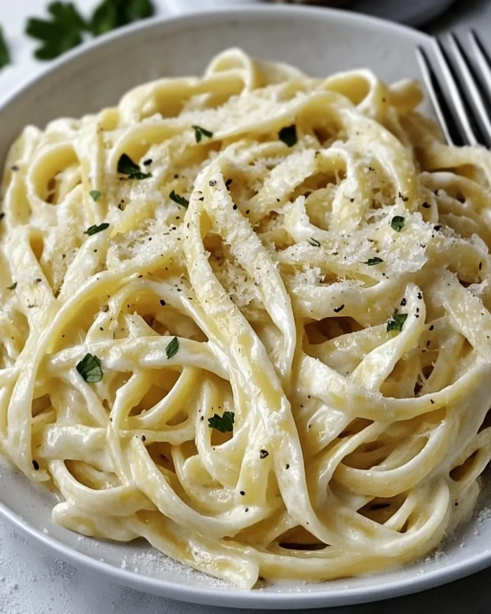 Classic Best Homemade Alfredo Sauce Recipe dish photo