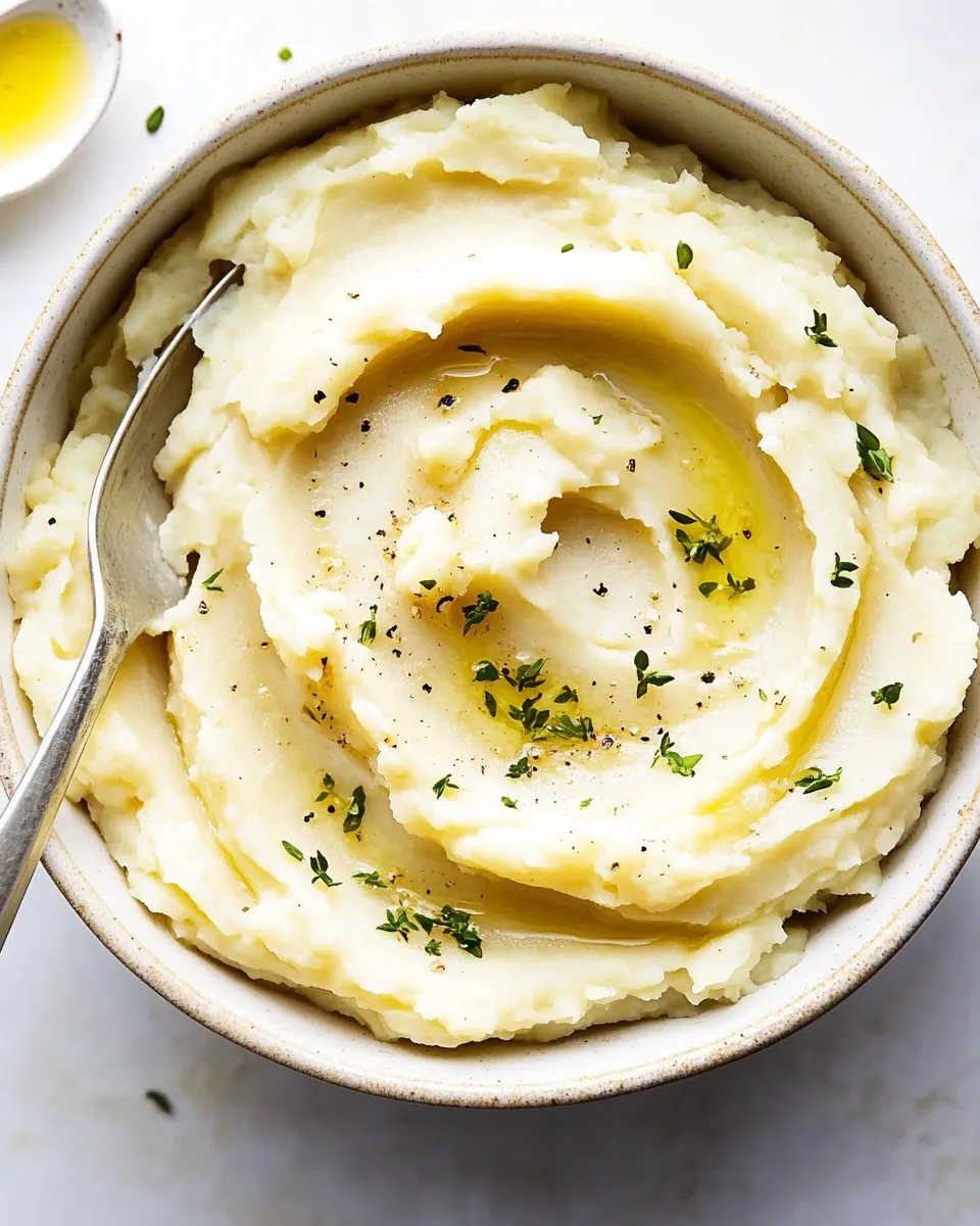 Easy Best Mashed Potatoes Recipe shot