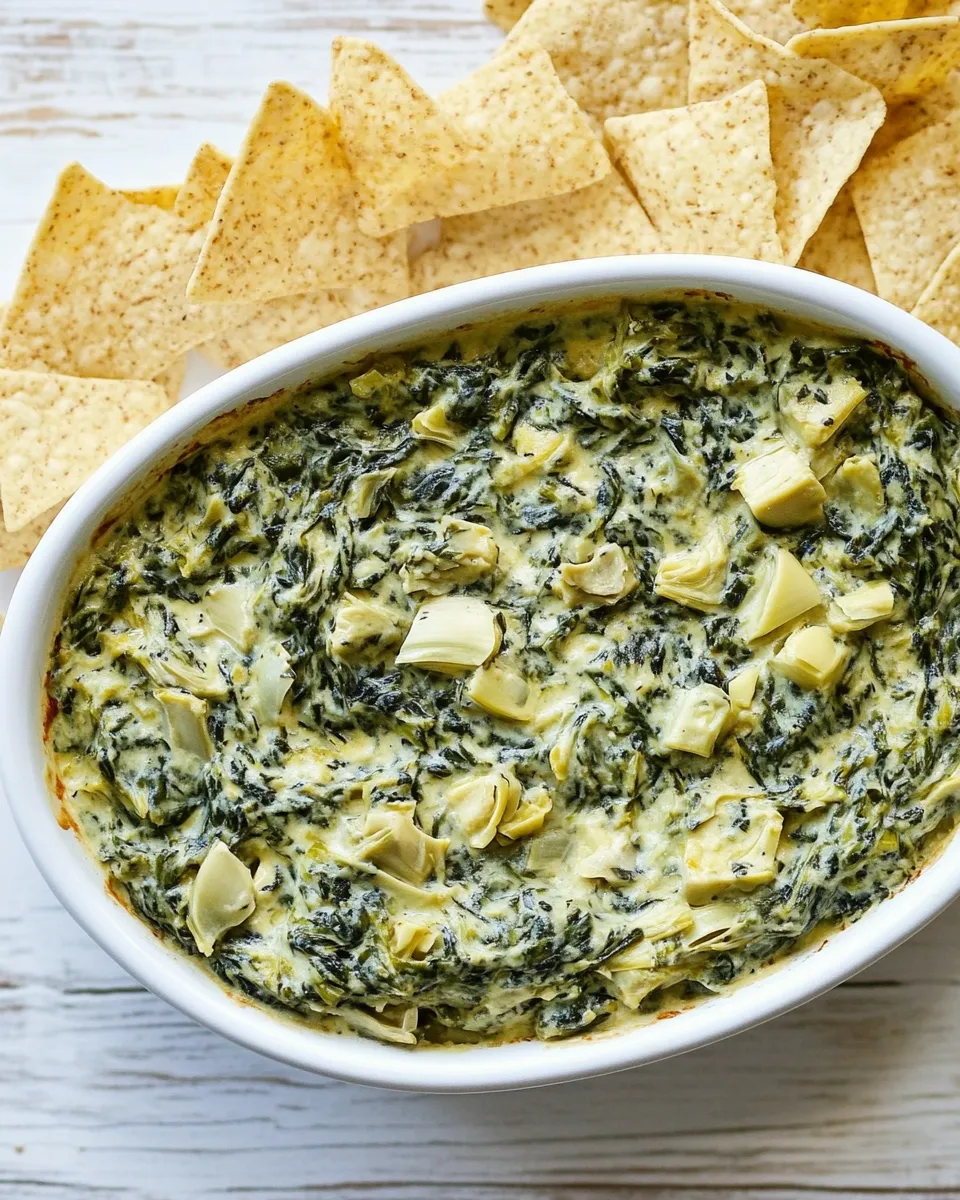 Homemade Best Spinach Artichoke Dip (Restaurant-Style) recipe photo