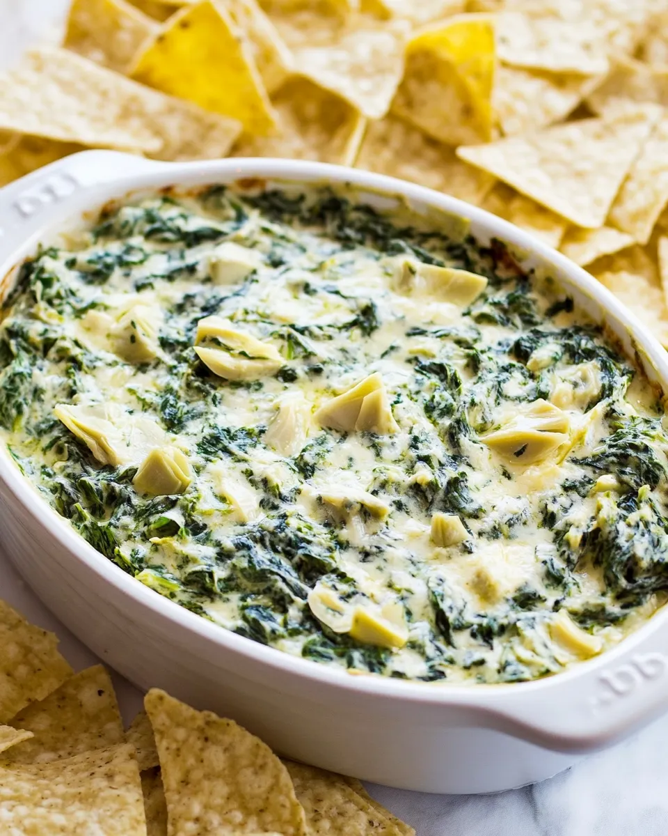 Delicious Best Spinach Artichoke Dip (Restaurant-Style) dish photo