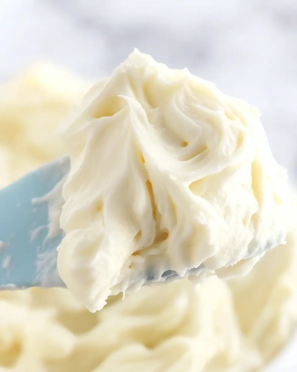 Delicious Best Vanilla Frosting shot