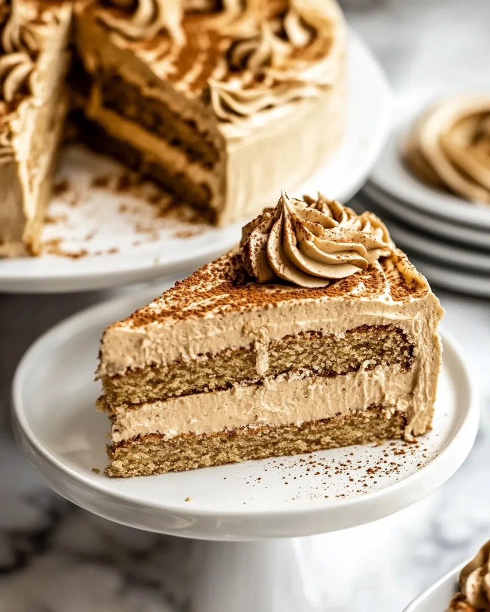 Easy Biscoff Cake food shot