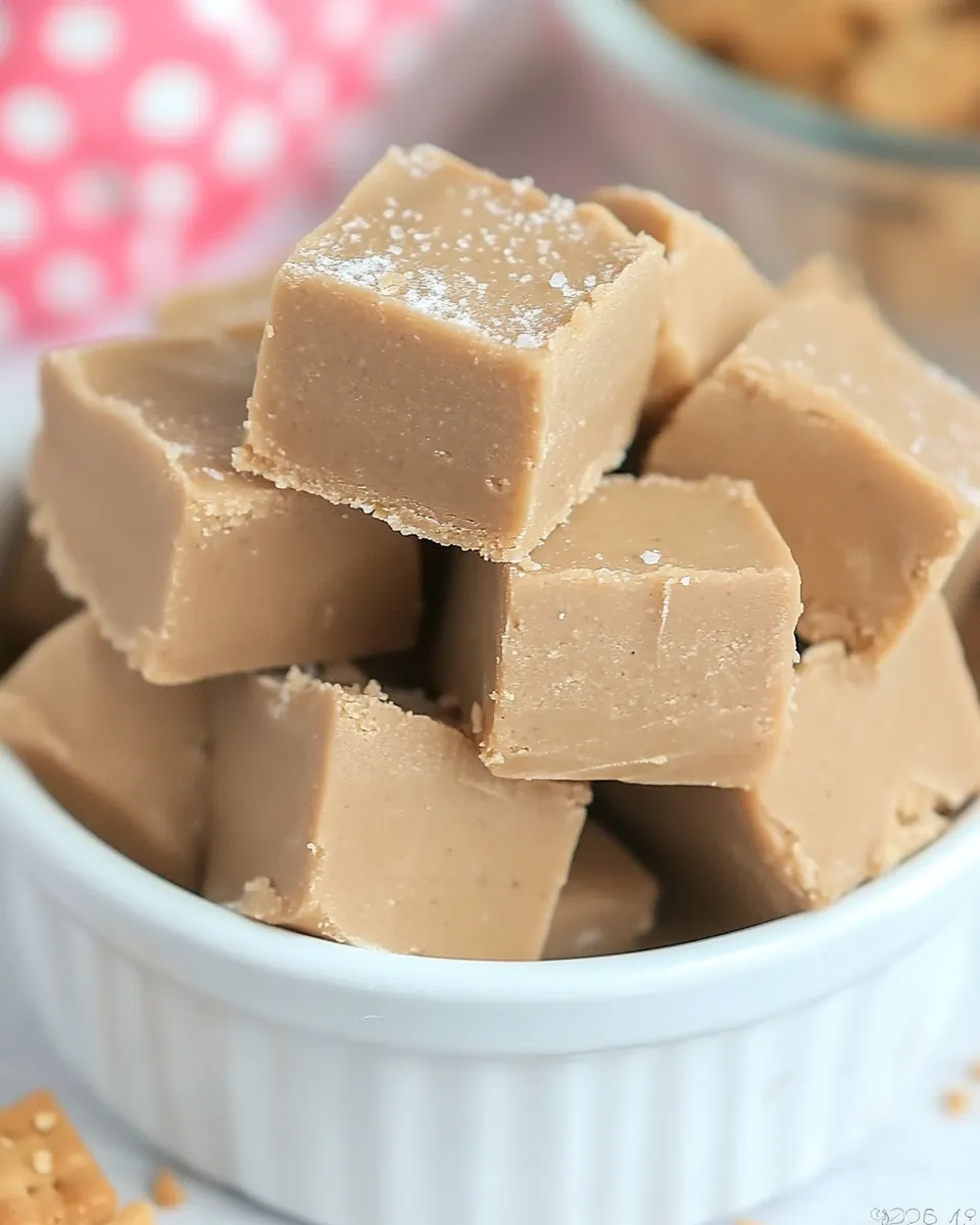 Delicious Biscoff Fudge dish photo