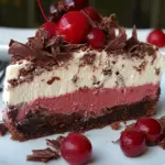 Homemade Black Forest Cheesecake photo
