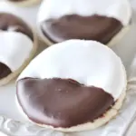 Homemade Black and White Cookies Recipe photo