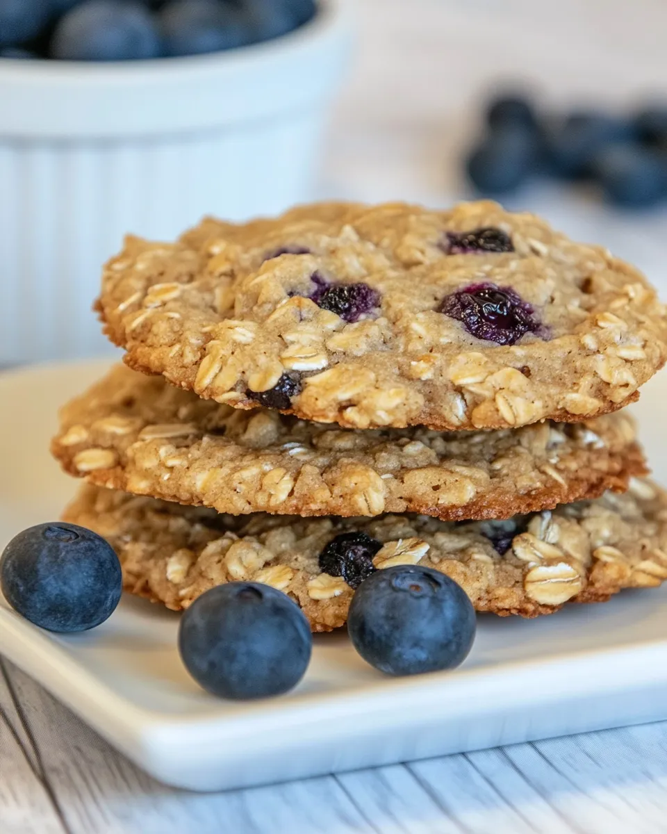 Classic Blueberry Oatmeal Cookies image