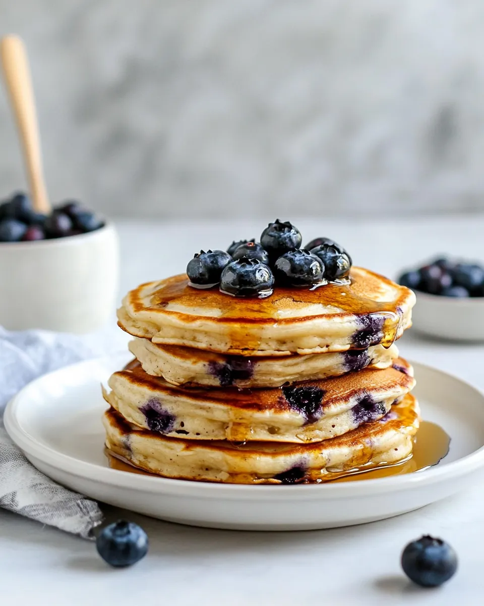 Classic Blueberry Pancakes image