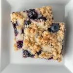 Homemade Blueberry Streusel Bars recipe photo