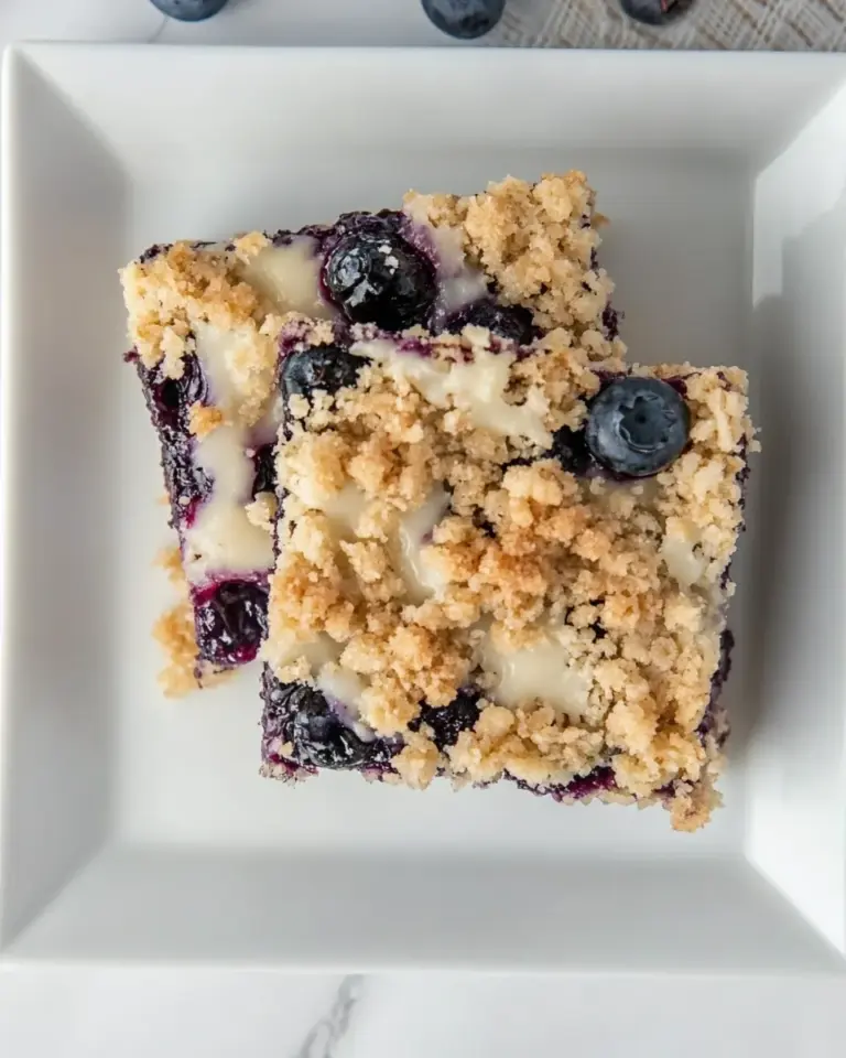 Homemade Blueberry Streusel Bars recipe photo