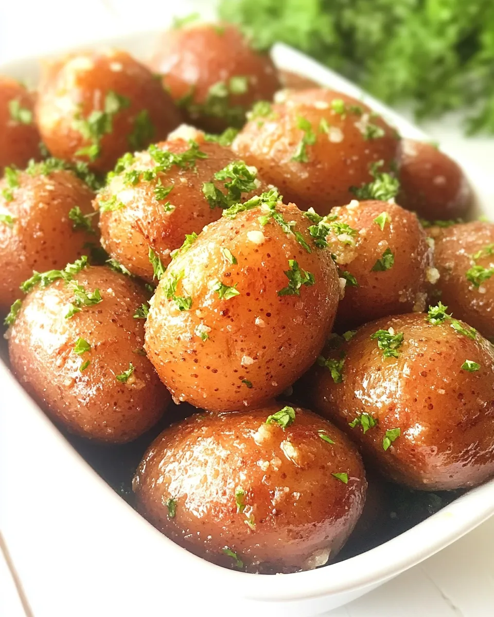 Delicious Boiled Red Potatoes dish photo