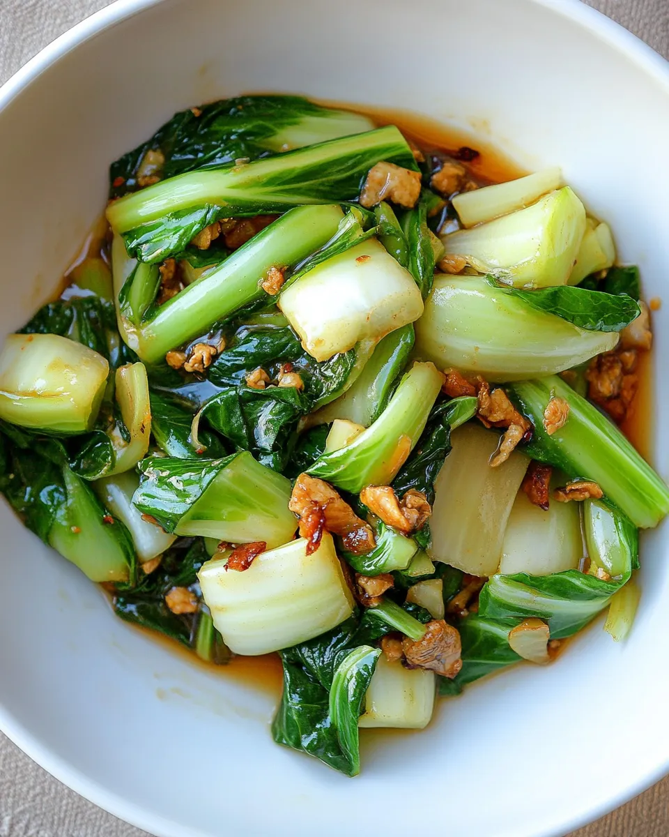Delicious Bok Choy Stir Fry image