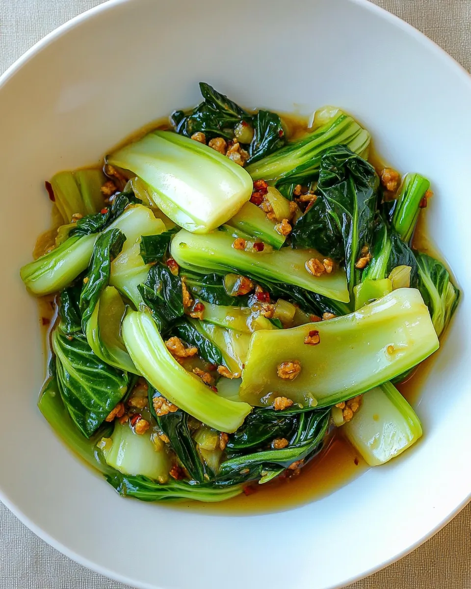 Quick Bok Choy Stir Fry recipe photo