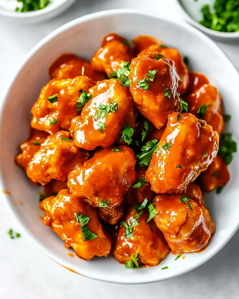 Delicious Boneless Wings plate image