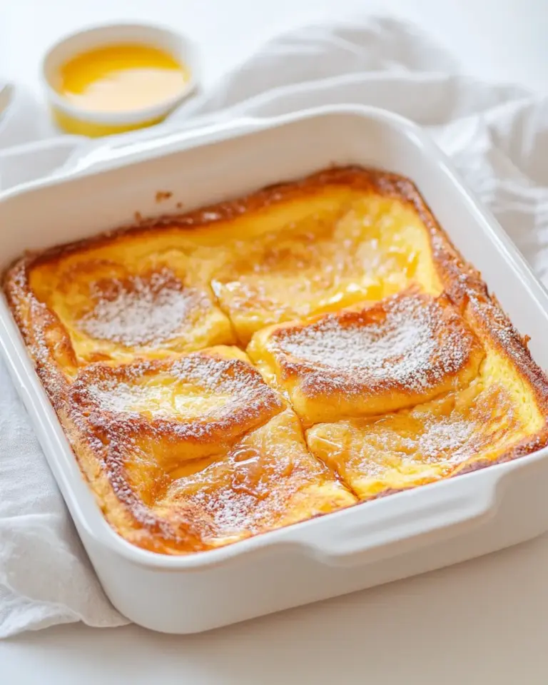 Homemade Boozy Caramel French Toast Casserole photo