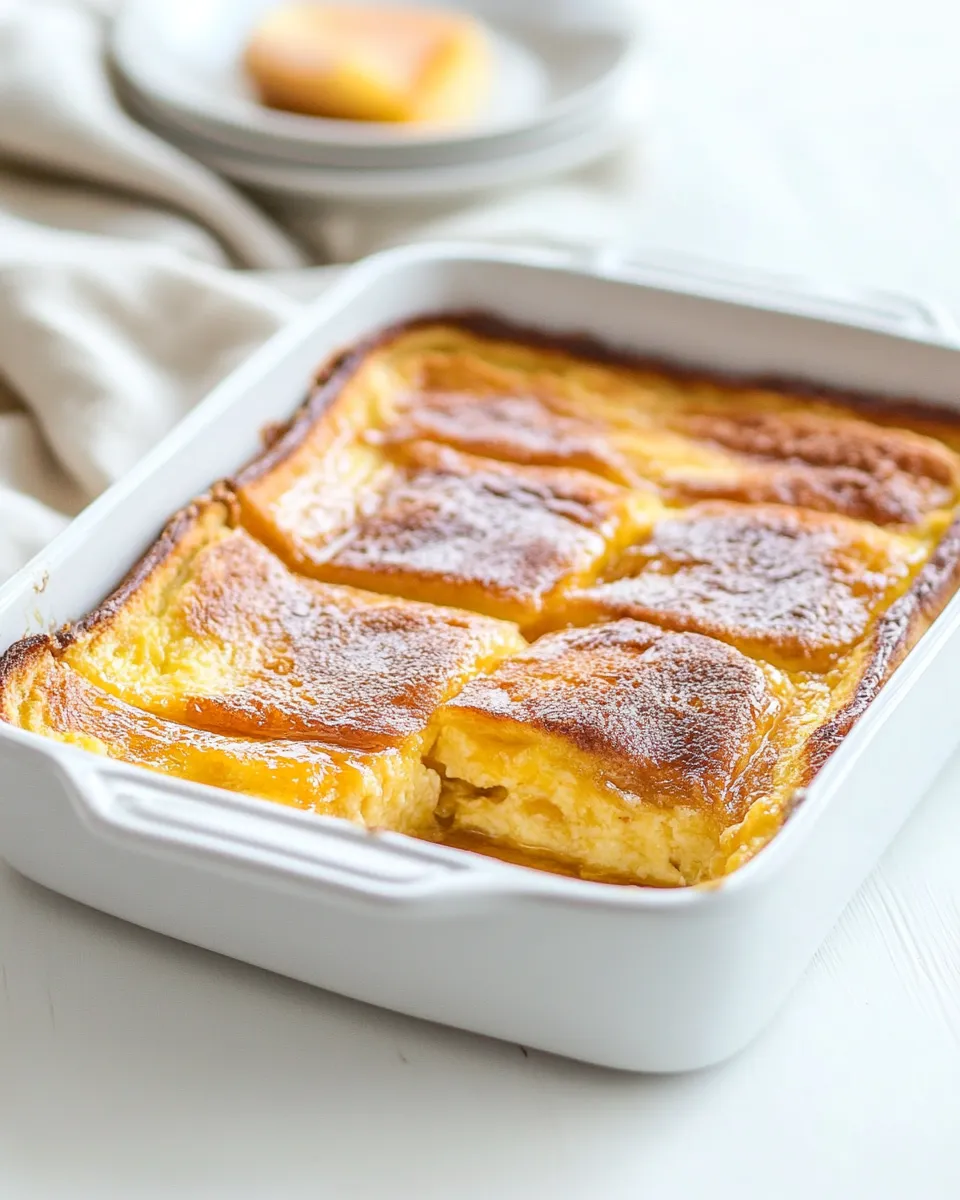 Easy Boozy Caramel French Toast Casserole recipe photo