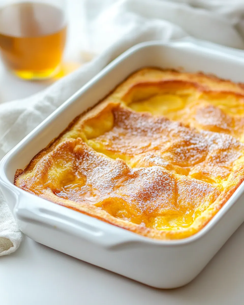 Delicious Boozy Caramel French Toast Casserole dish photo