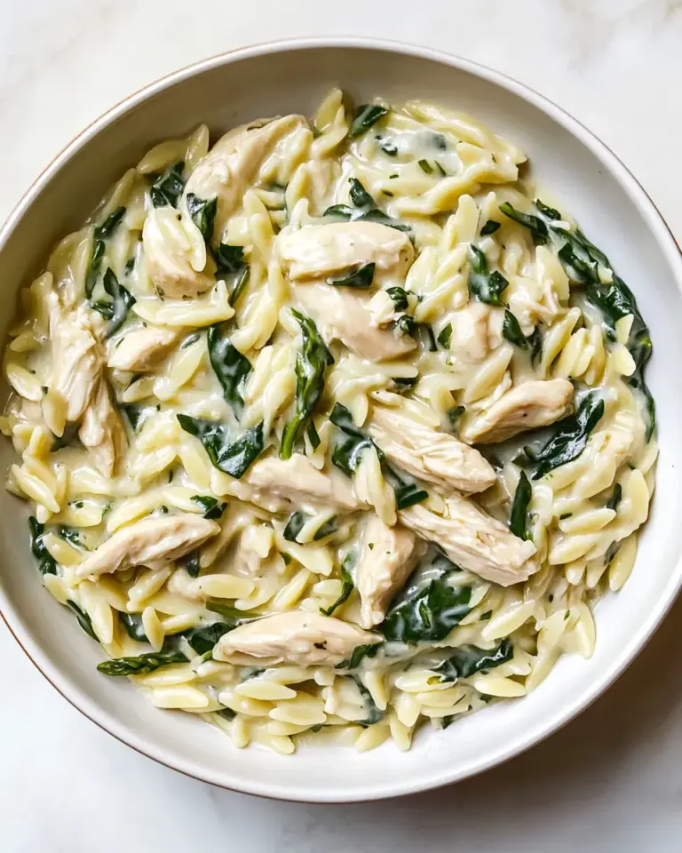 Homemade Boursin Orzo with Chicken photo