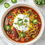 Homemade Brisket Chili recipe photo