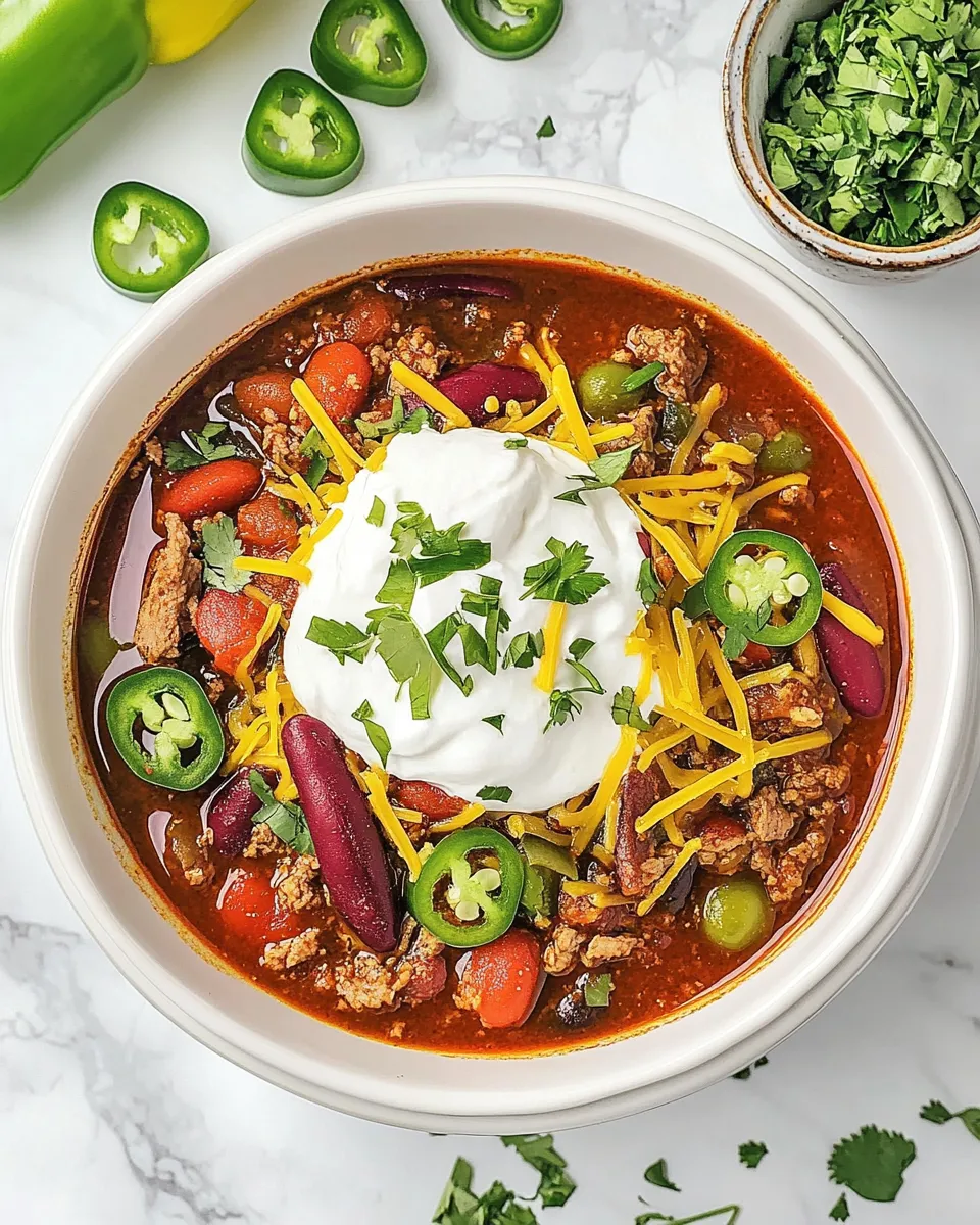 Homemade Brisket Chili recipe photo