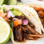 Homemade Brisket Tacos Recipe with Leftover Beef Brisket photo