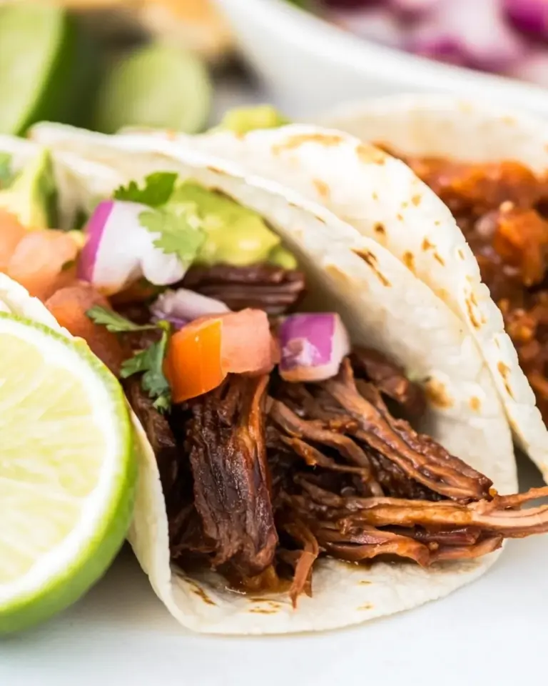 Homemade Brisket Tacos Recipe with Leftover Beef Brisket photo