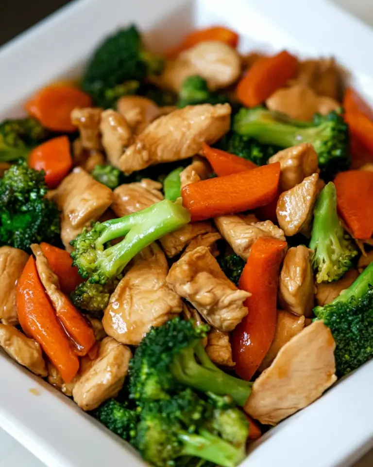 Homemade Broccoli Chicken Stir Fry photo