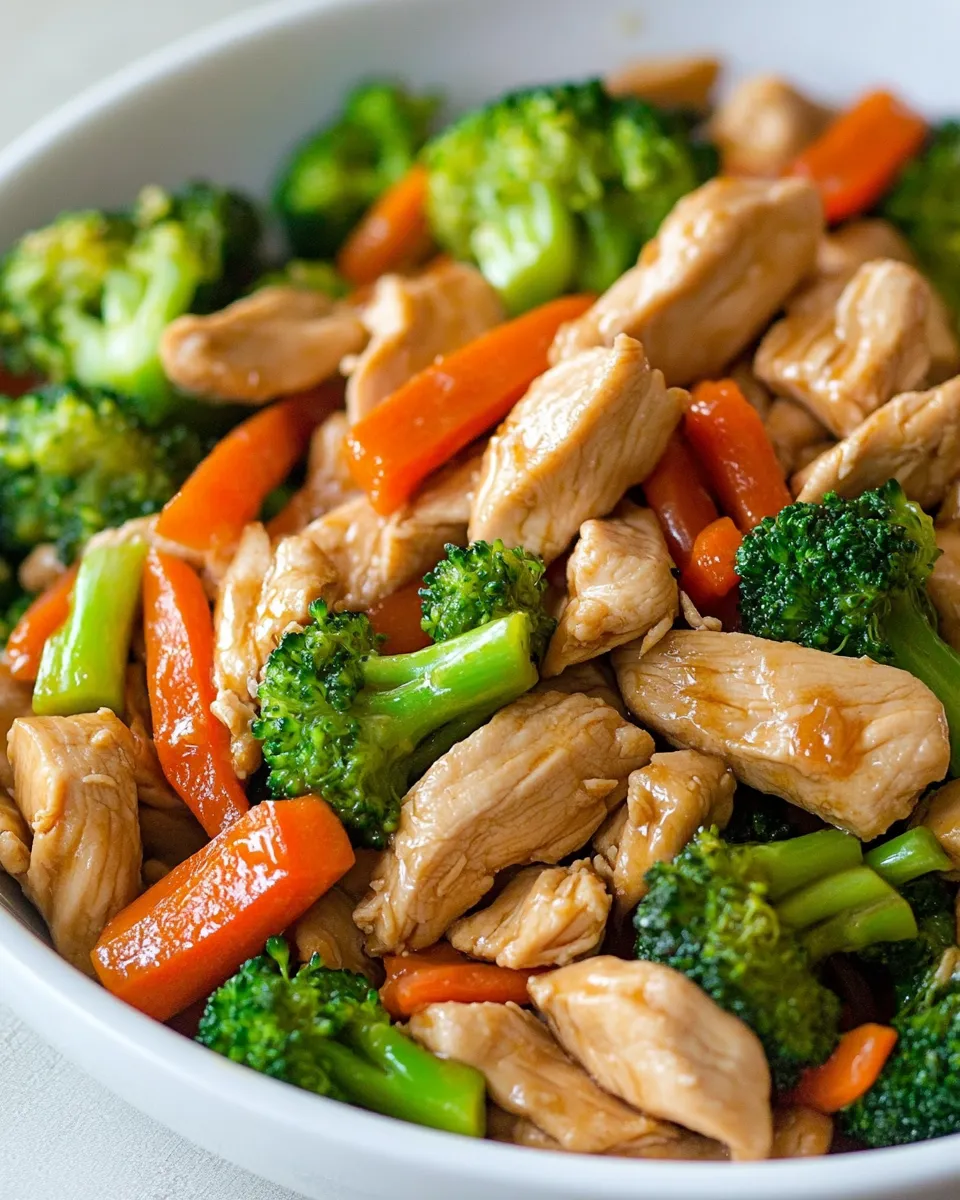 Classic Broccoli Chicken Stir Fry image