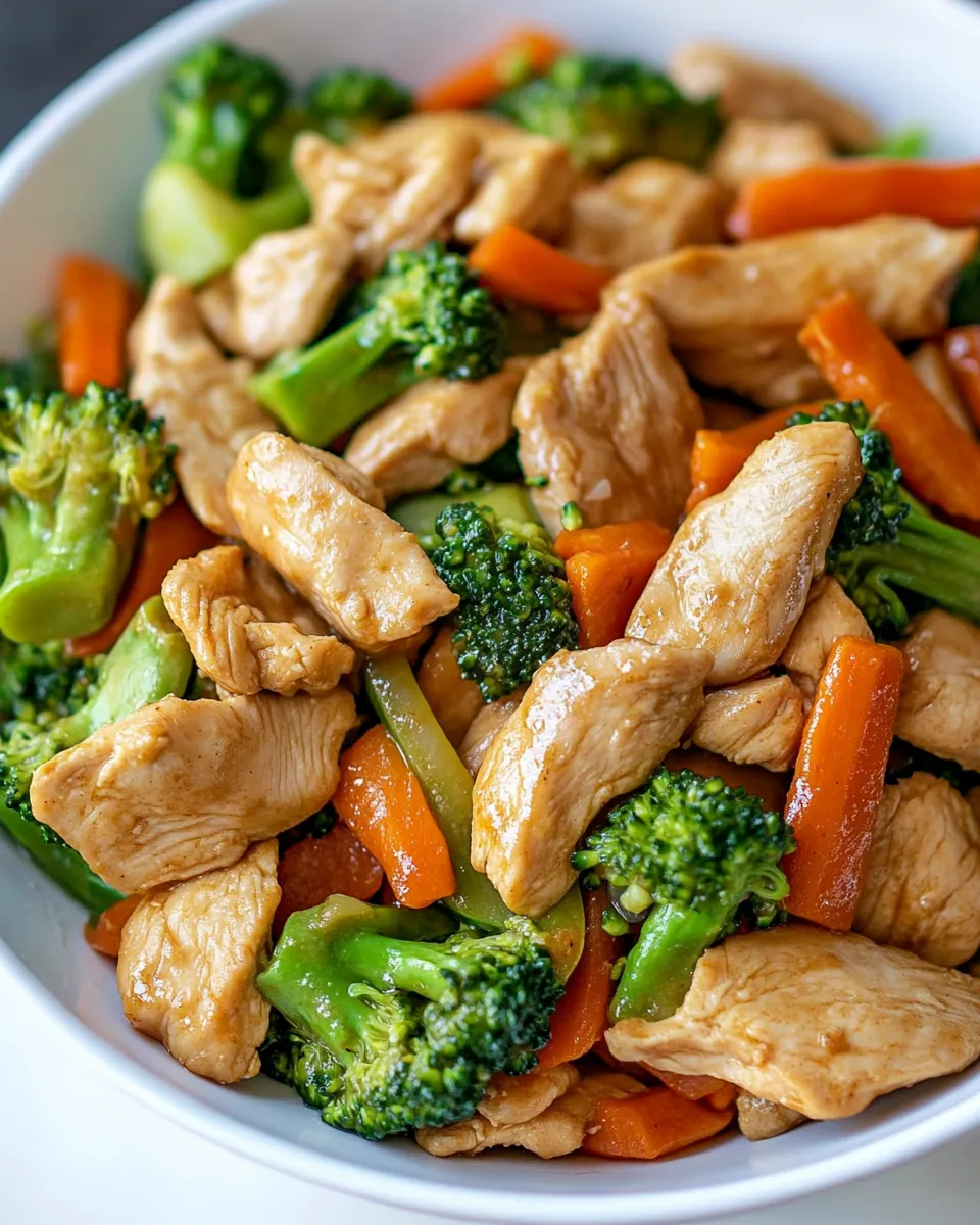 Easy Broccoli Chicken Stir Fry recipe photo