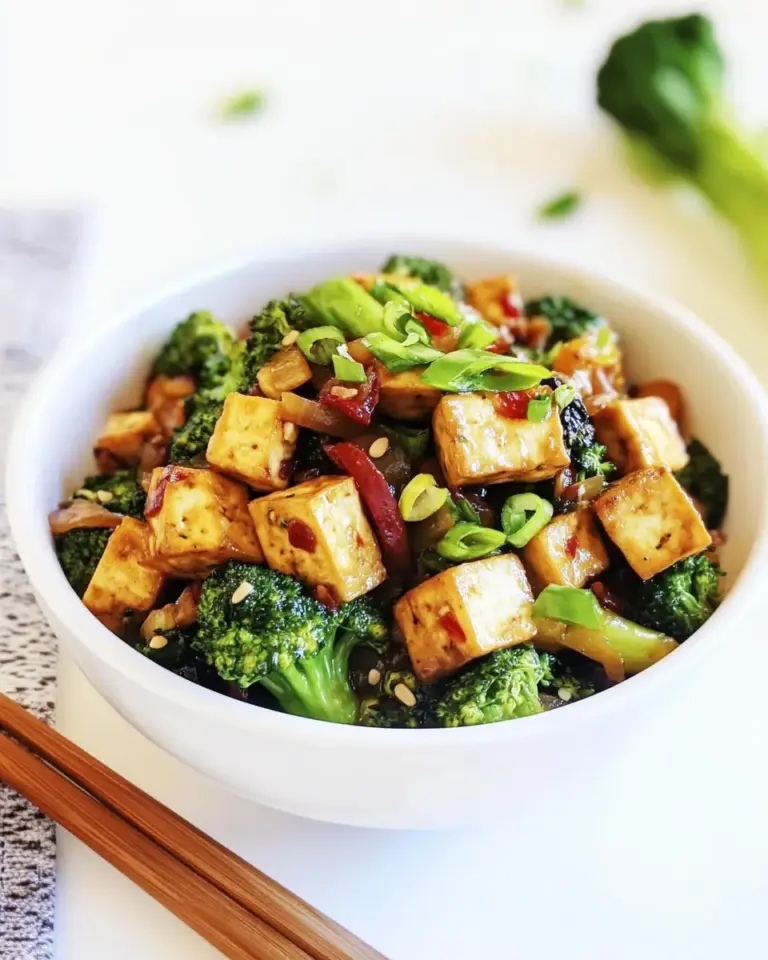 Easy Broccoli Stir Fry with Crispy Tofu photo