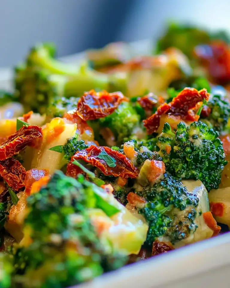 Homemade Broccoli & Sun-Dried Tomatoes photo