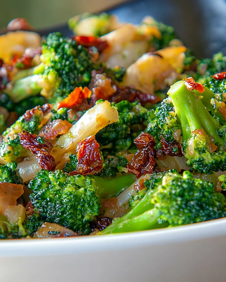 Easy Broccoli & Sun-Dried Tomatoes recipe photo