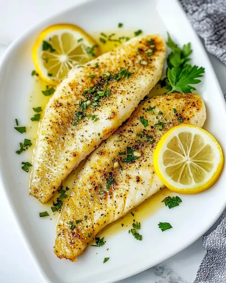Easy Broiled Tilapia with Garlic photo