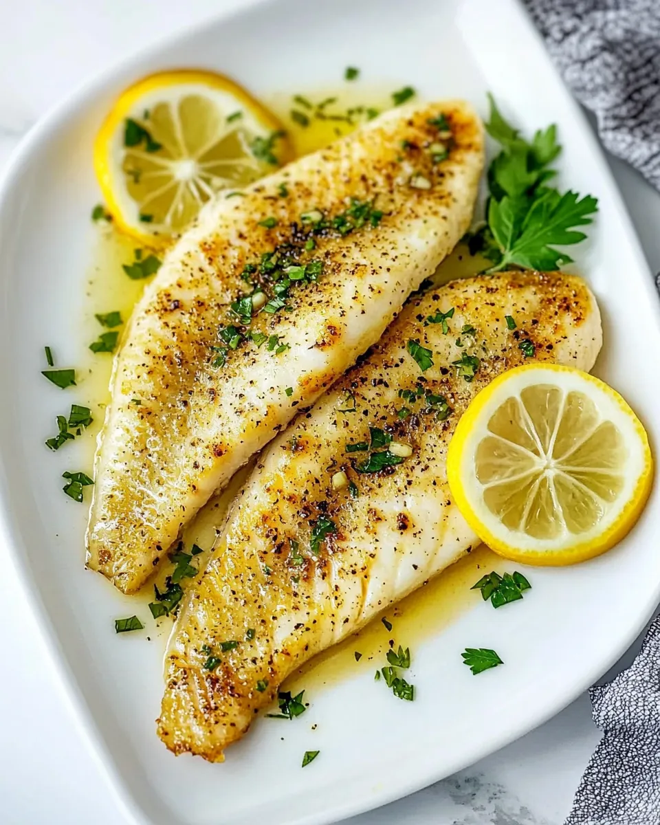 Easy Broiled Tilapia with Garlic photo