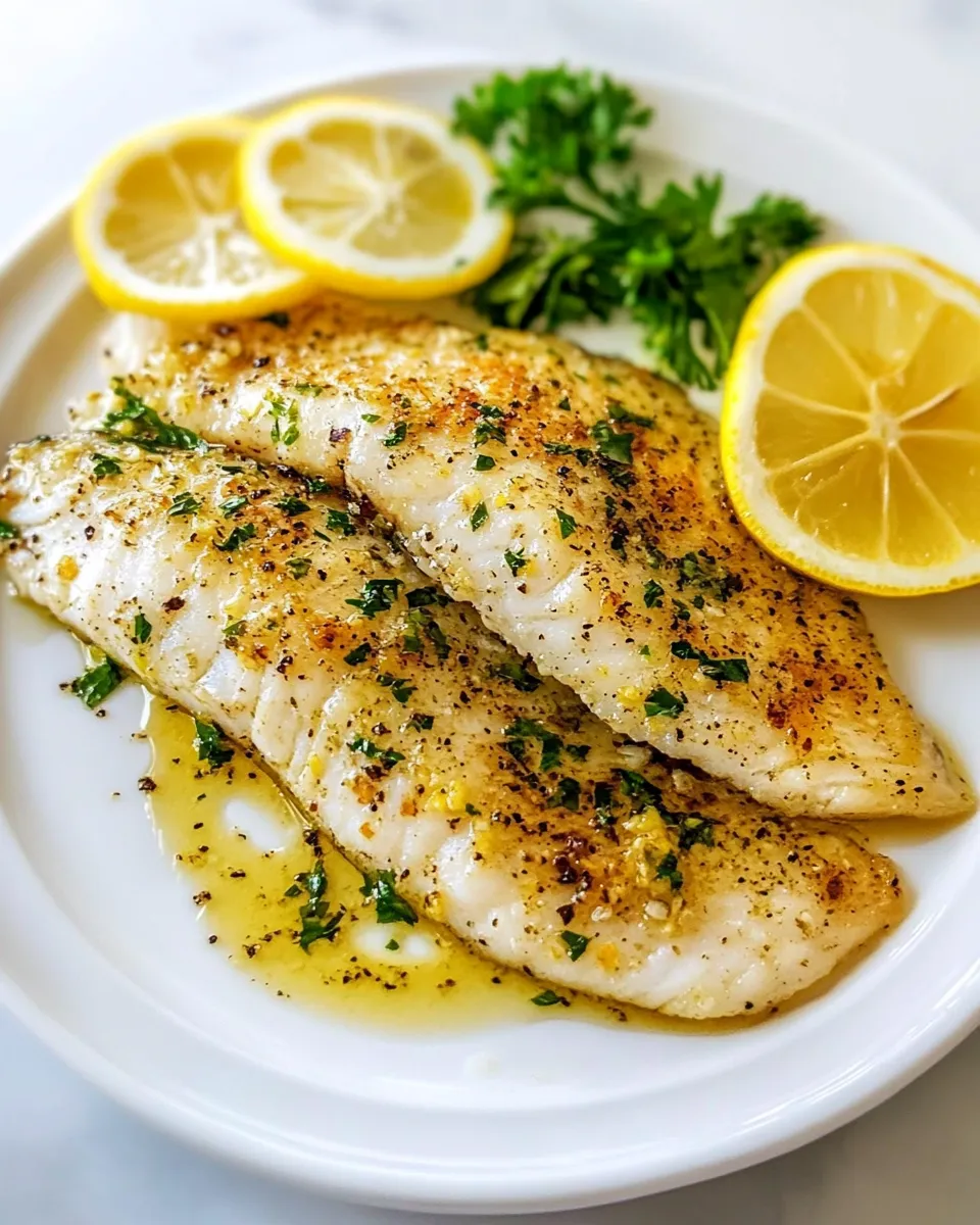 Delicious Broiled Tilapia with Garlic image