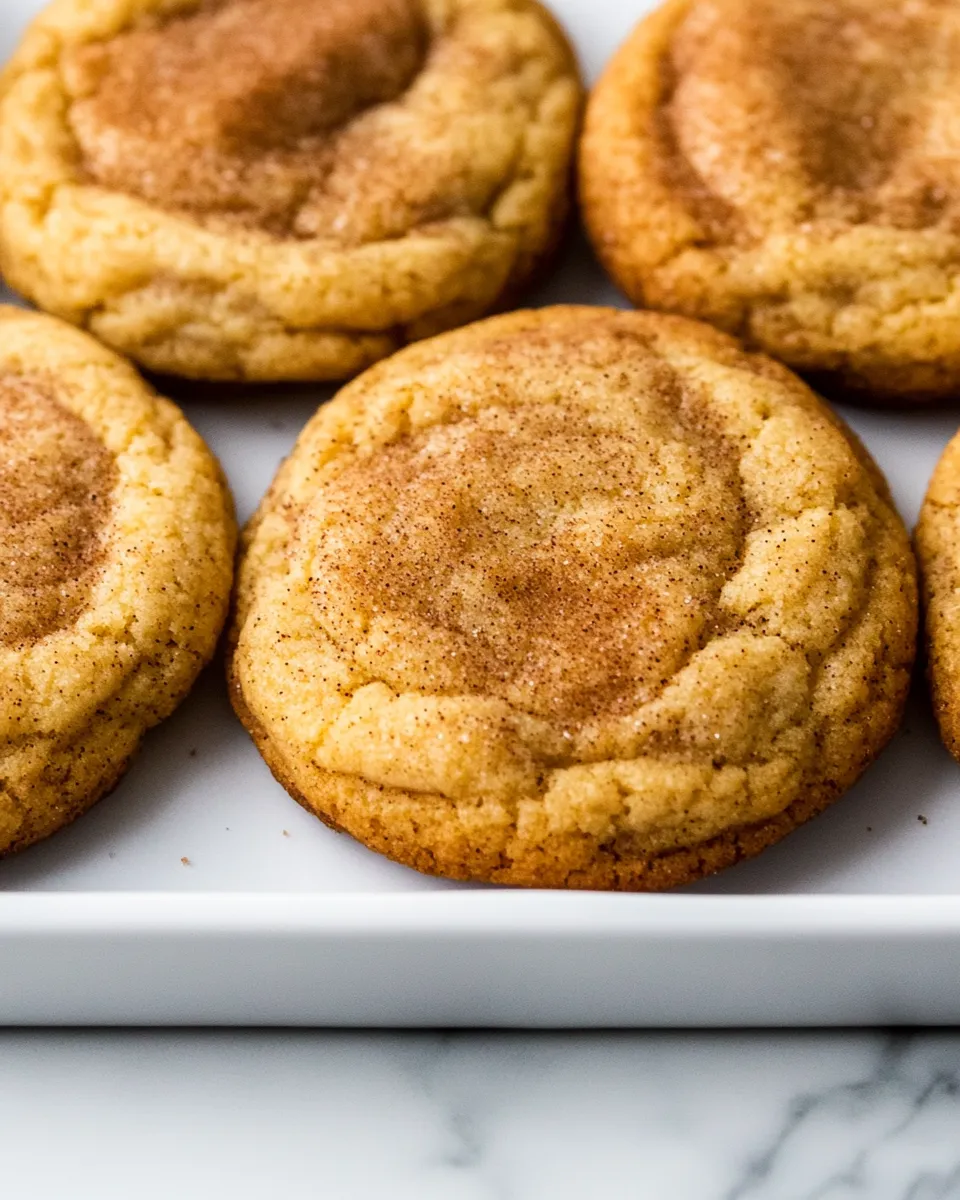 Homemade Brown Butter Snickerdoodle Cookie Recipe photo