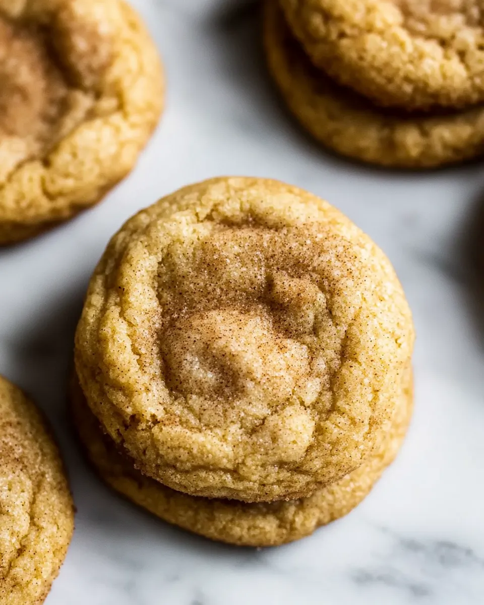 Easy Brown Butter Snickerdoodle Cookie Recipe shot